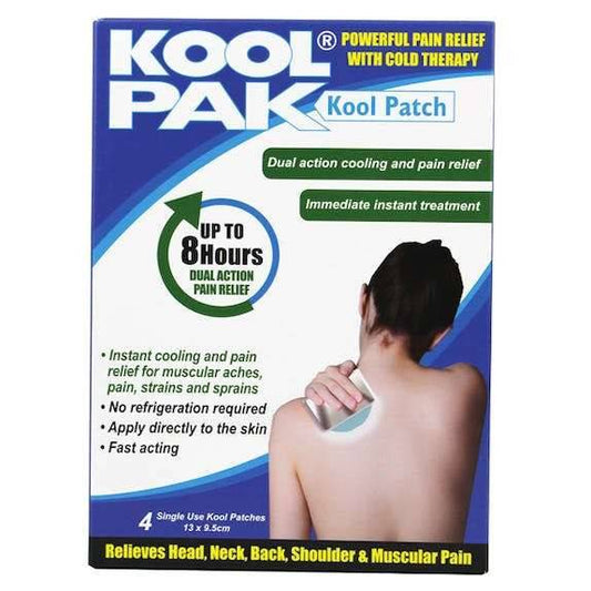 KoolPak Cooling Patch 4 Pack - UKMEDI