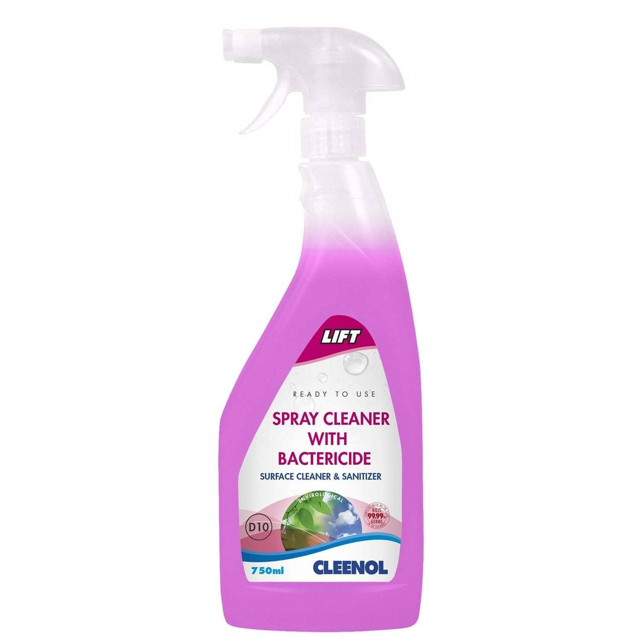 Lift Spray Cleaner með bakteríudrepandi 750ml