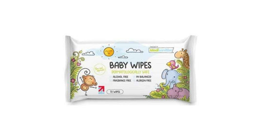 Medisanitize Baby Wipes Pack of 72 - UKMEDI