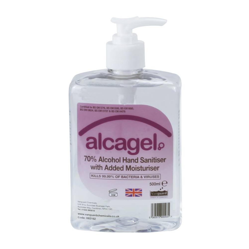 Alcagel Handhreinsigel 70% Alkóhól 500ml