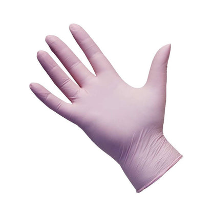 PRO UltraFLEX Pink Nitrile Gloves Box of 100