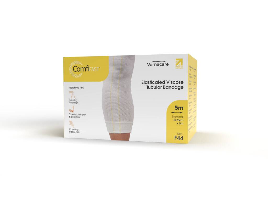 ComfiFast One Way Stretch Tubular sárabindi Gult 10,75cm x 5m