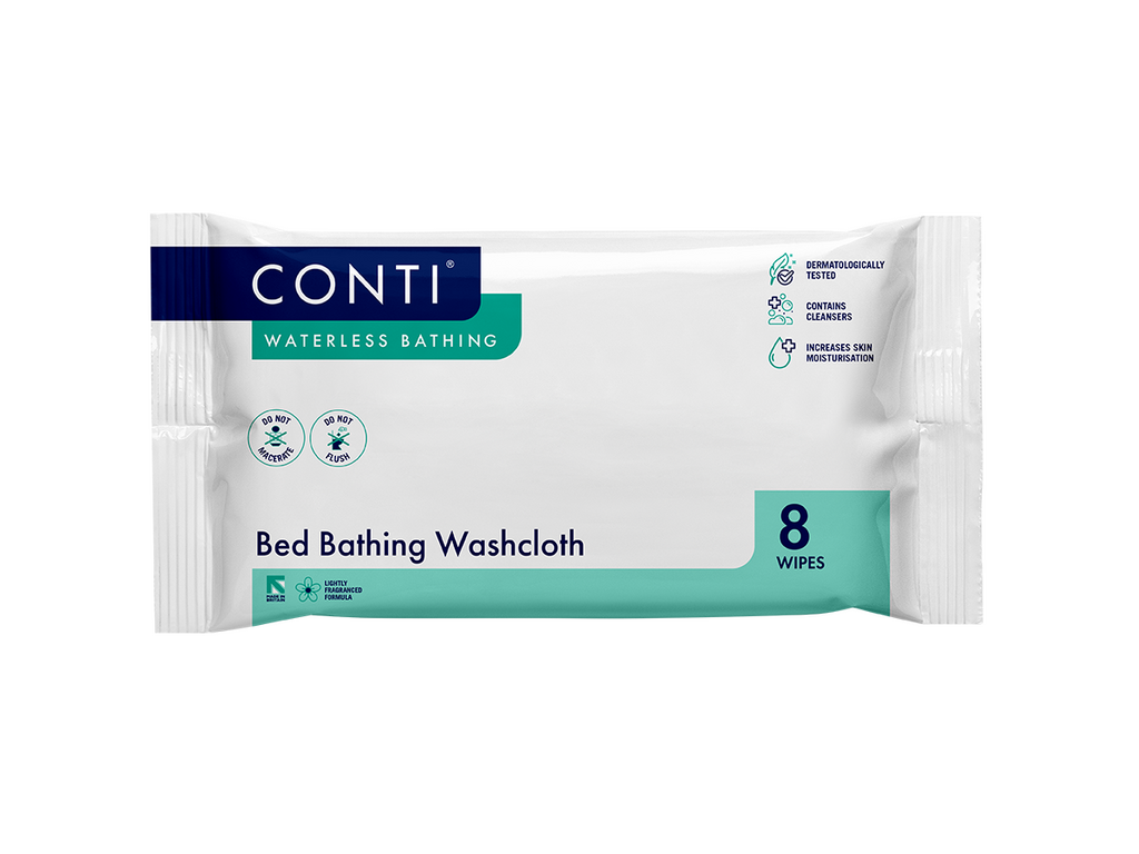 Conti Bed Baðþvottur Ilmlausir 8 klútar