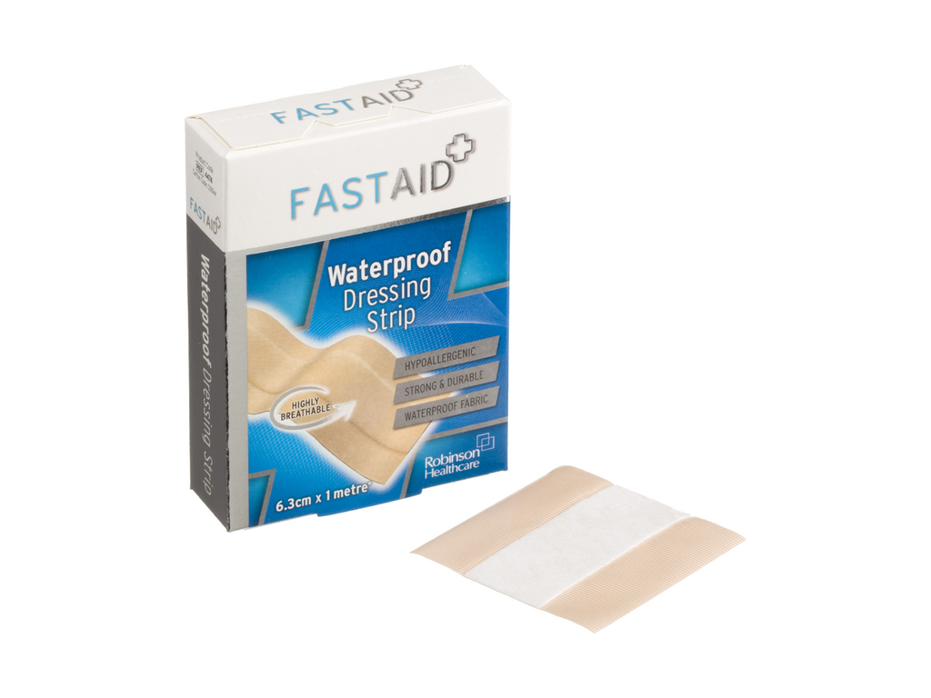 Fast Aid vatnsheldur klæðastrimmi 6,3cm x 1m