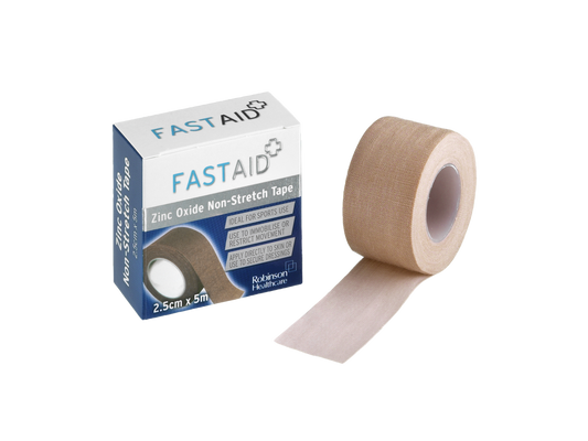 Fast Aid Sink Oxide Non Stretch Tape 2,5cm x 5m