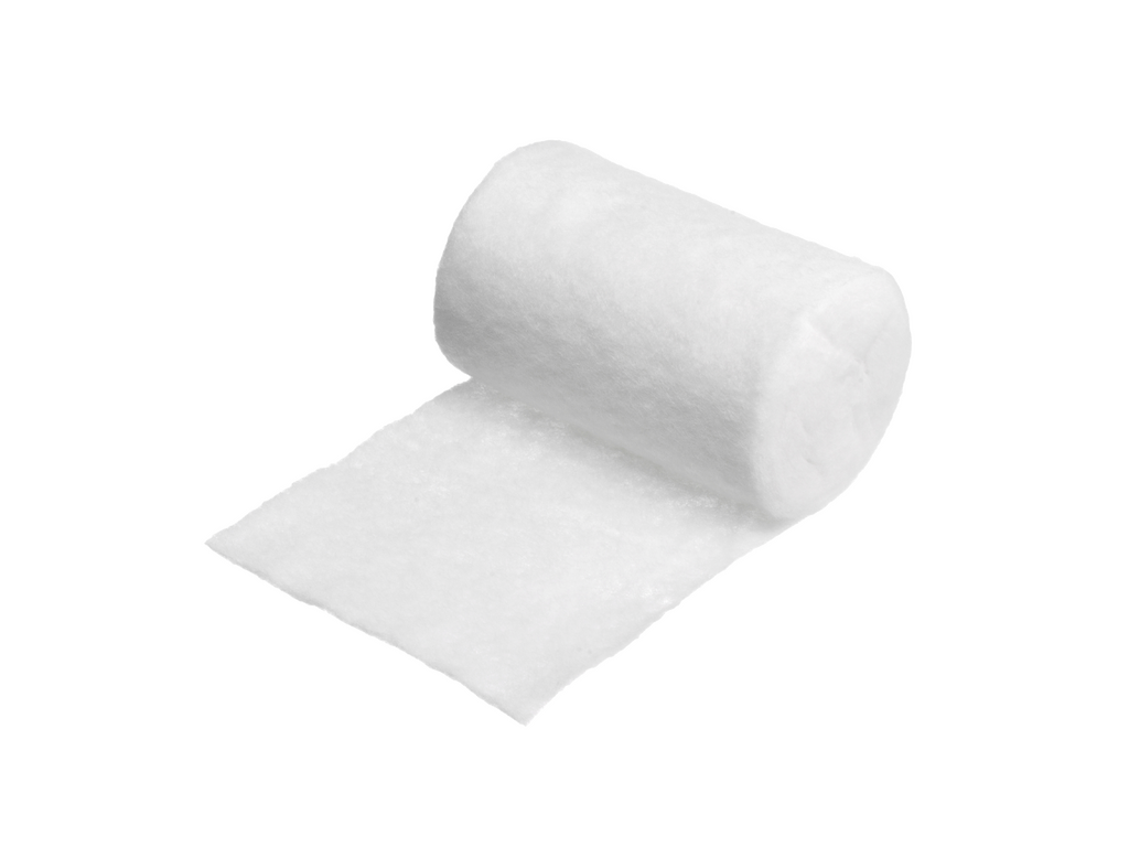 10cm x 3,5m Ofurmjúkt lag 1 mjúkt bólstrun sárabindi