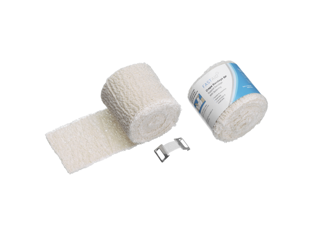 5cm x 4,5m Fast Aid Crepe sárabindi Bp