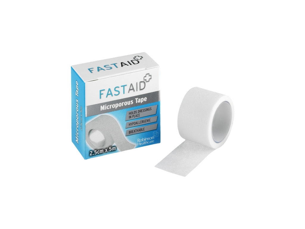 2,5cm x 10m Fast Aid Microporous Tape