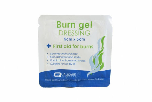 Bruna gell dressing 5cm x 5cm - Einstaklingur
