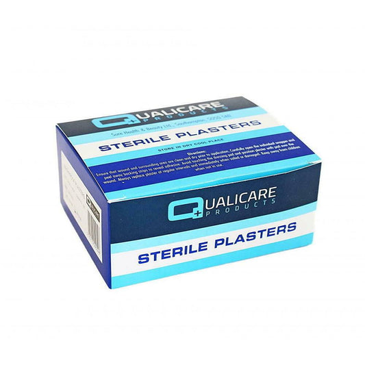 Sterile Blue Detectable Plasters For the Fingertip 7.6 x 4.5cm x 50 - UKMEDI