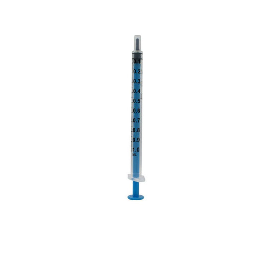 1ml Acuject Low Dead Space sprautur Bláar