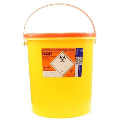 22 lítra Sharpsguard Orange Sharps bakka