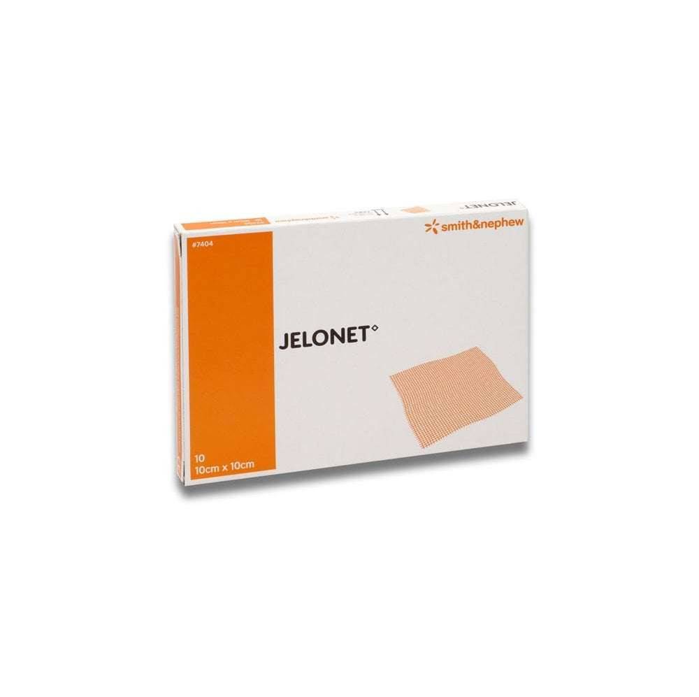 SmithNephew - 10 x 10cm Jelonet Paraffin Gauze Dressing BP - 7404 UKMEDI.CO.UK UK Medical Supplies