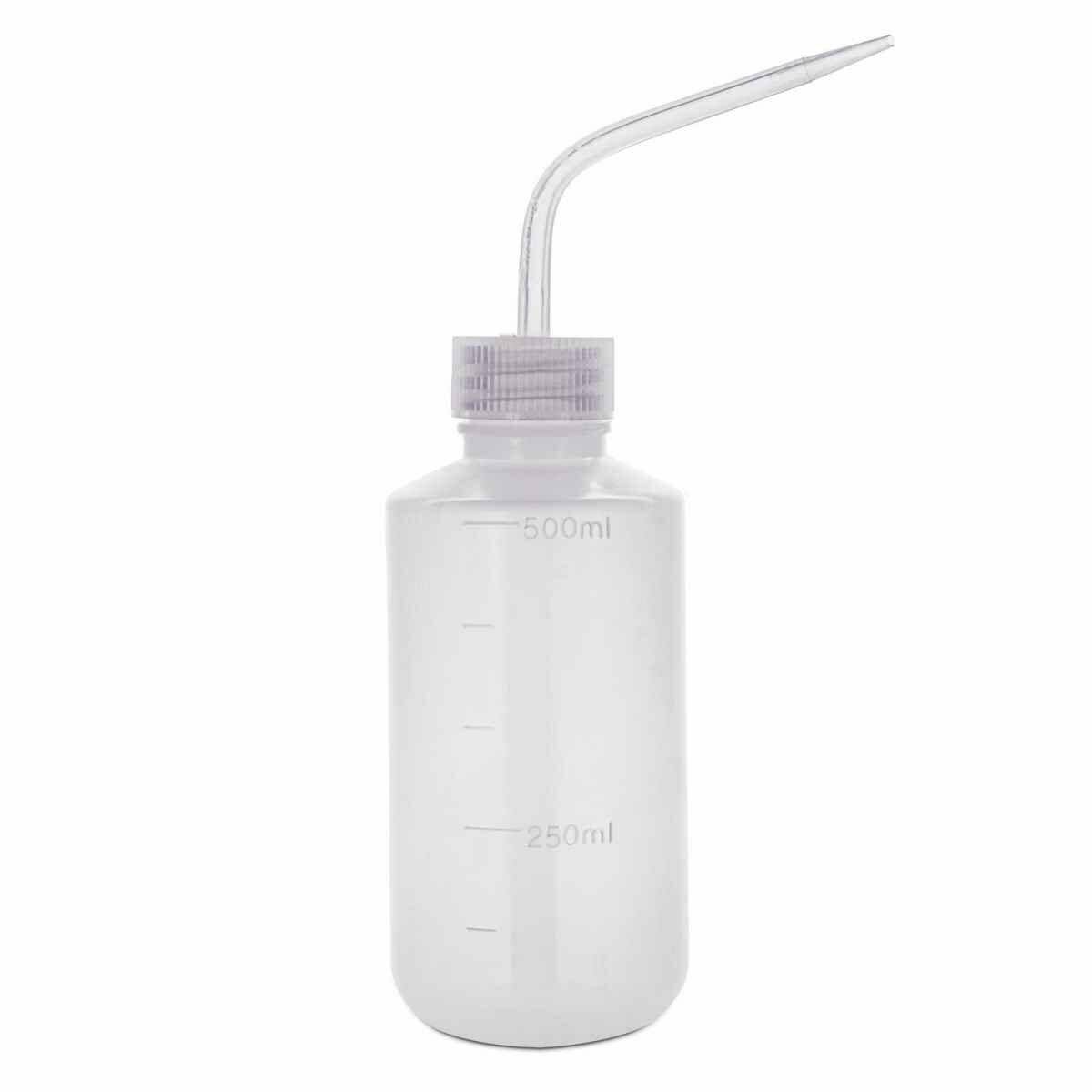 500ml Wash Bottle with Nozzle Cap LDPE 135861 UKMEDI.CO.UK