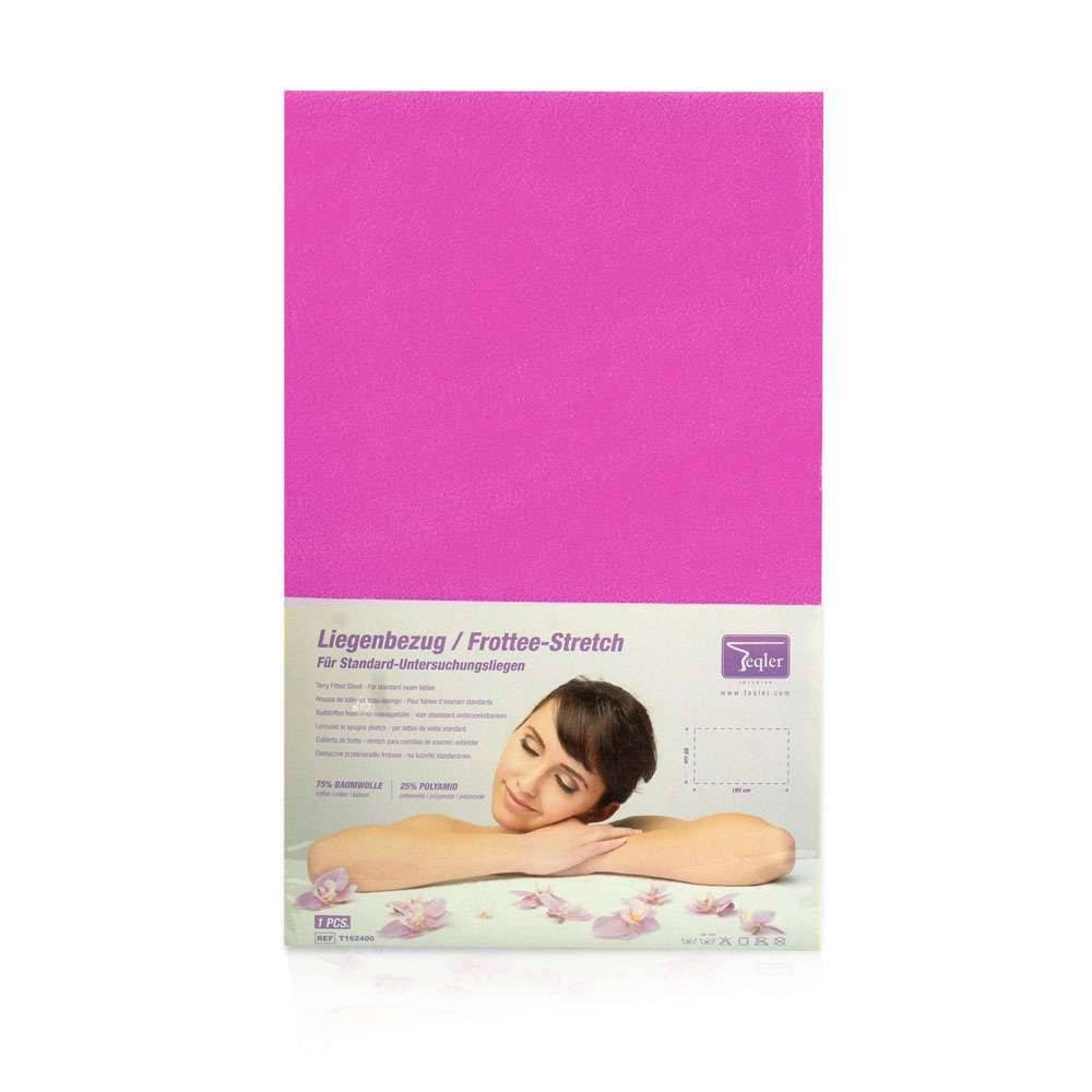 Fitted Sheet for Massage Tables and Examination Tables Pink - UKMEDI