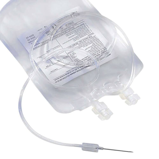 Blóðpoki með 450 ml rúmmál - Pakki af 5