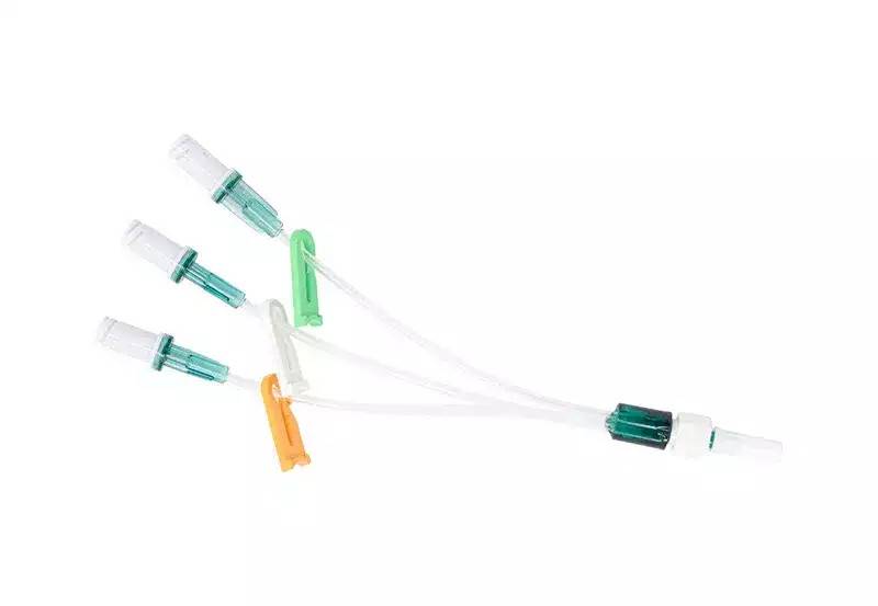 Þriggja lumen Bionector Octopus framlenging