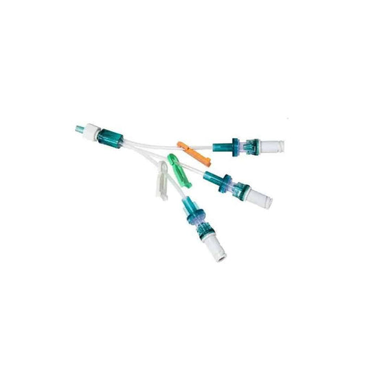 Þriggja lumen Bionector Octopus framlenging með þremur ARV