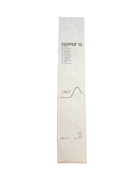 5cm x 5cm Topper 12 6ply ósæfð grisjuþurrkur Pakki með 200 Topper 12 J&J