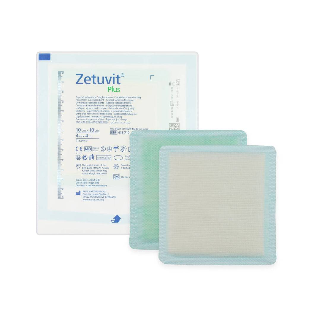 Zetuvit Plus 10cm x 10cm dressing