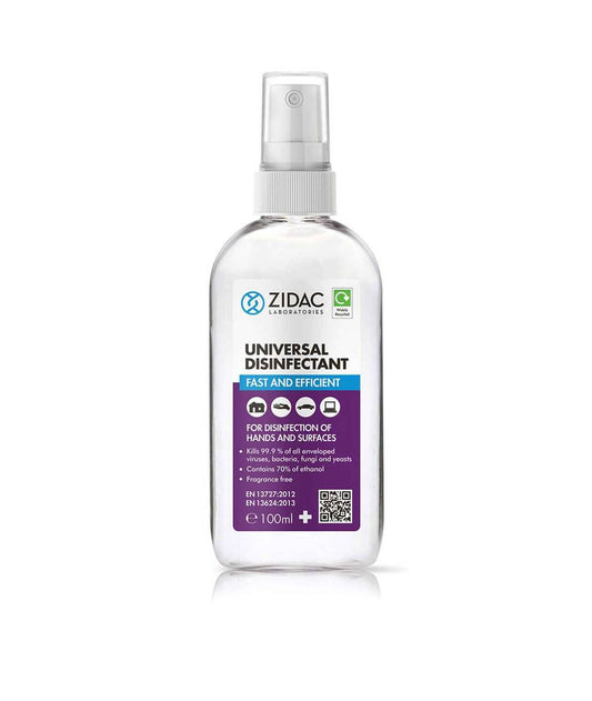 Zidac Universal Disinfectant 100ml - UKMEDI